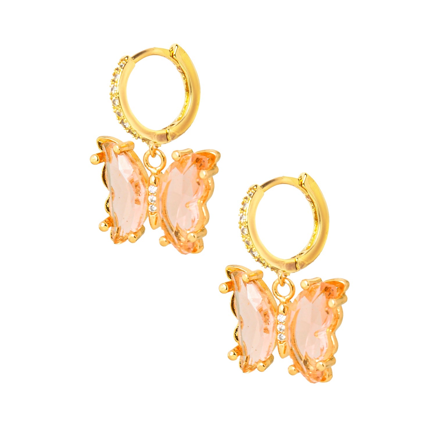 Butterfly Earrings – Pink Trinkets Sneha Rateria